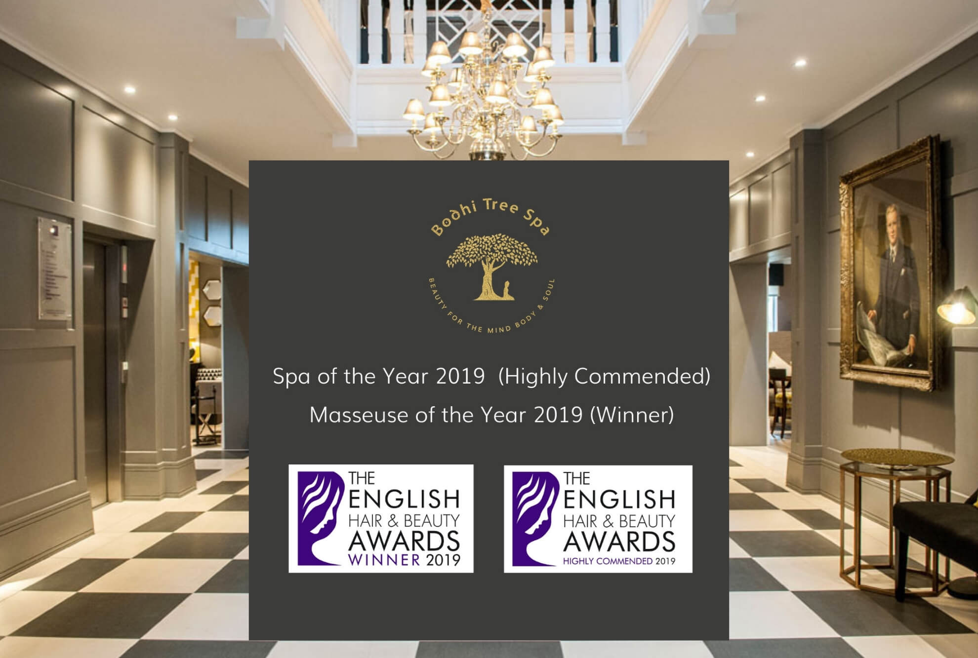 2 Award wins at English Hair and Beauty Awards