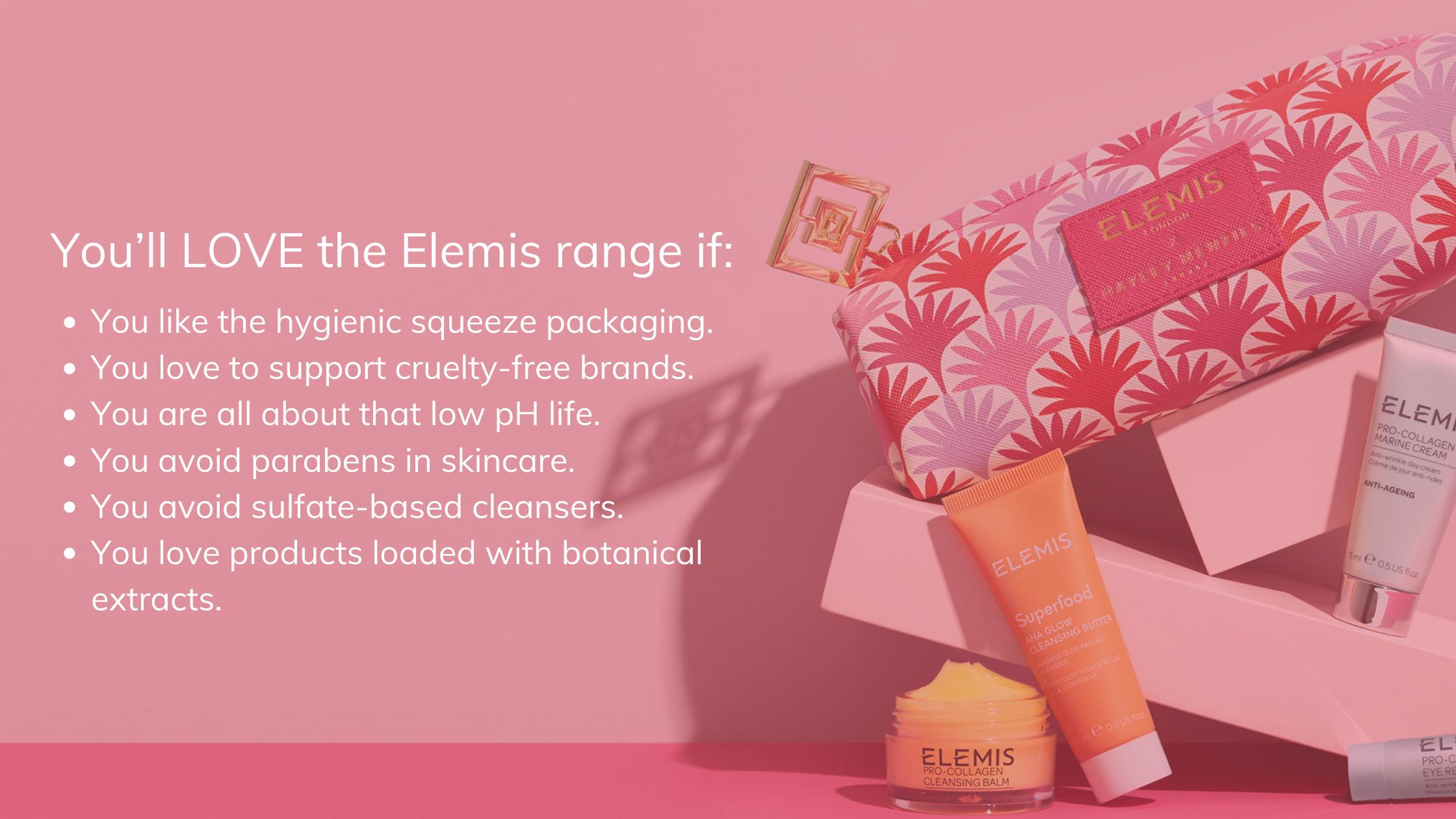 Hayley Menzie Elemis Superfood Travel Pack